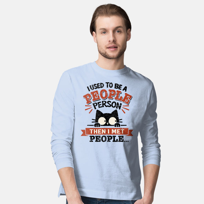 Used To Be A People Person-Mens-Long Sleeved-Tee-BridgeWalker
