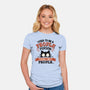 Used To Be A People Person-Womens-Fitted-Tee-BridgeWalker
