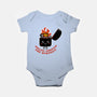 Smiling Through The Burnout-Baby-Basic-Onesie-bykai