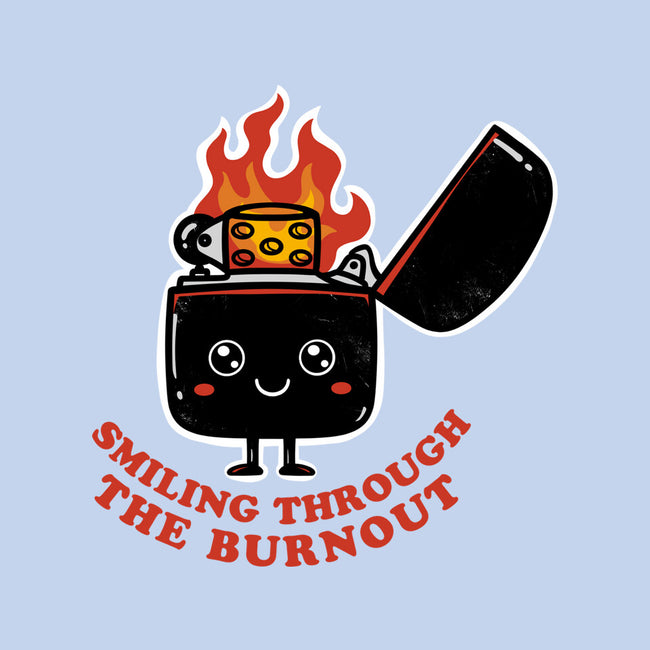 Smiling Through The Burnout-Mens-Long Sleeved-Tee-bykai