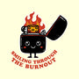 Smiling Through The Burnout-Unisex-Basic-Tank-bykai