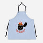 Smiling Through The Burnout-Unisex-Kitchen-Apron-bykai