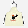 Smiling Through The Burnout-Unisex-Kitchen-Apron-bykai