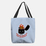 Smiling Through The Burnout-None-Basic Tote-Bag-bykai