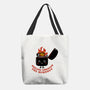 Smiling Through The Burnout-None-Basic Tote-Bag-bykai