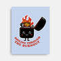 Smiling Through The Burnout-None-Stretched-Canvas-bykai