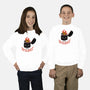 Smiling Through The Burnout-Youth-Crew Neck-Sweatshirt-bykai