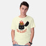 Smiling Through The Burnout-Mens-Basic-Tee-bykai