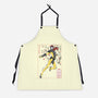 Dark Knight Sumi-E-Unisex-Kitchen-Apron-Astrobot Invention