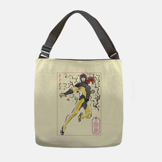 Dark Knight Sumi-E-None-Adjustable Tote-Bag-Astrobot Invention