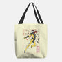 Dark Knight Sumi-E-None-Basic Tote-Bag-Astrobot Invention