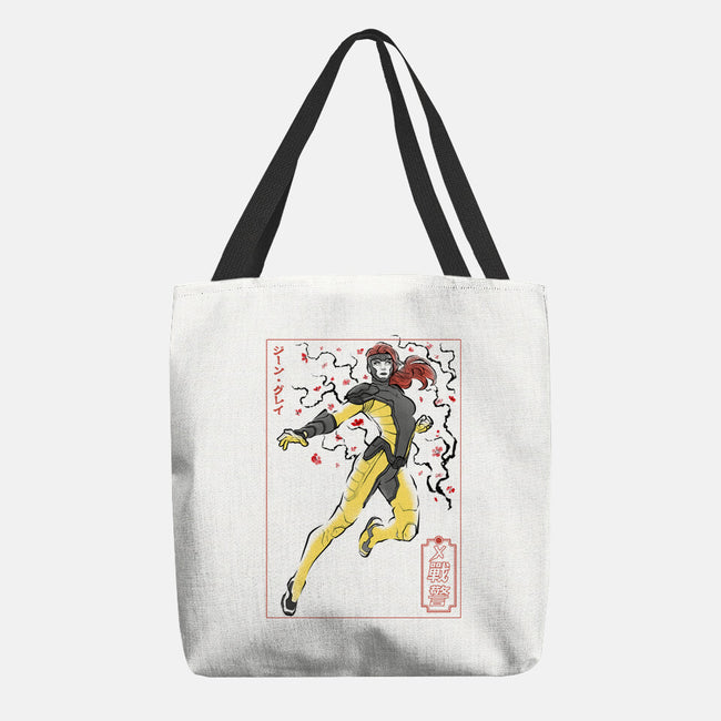 Dark Knight Sumi-E-None-Basic Tote-Bag-Astrobot Invention