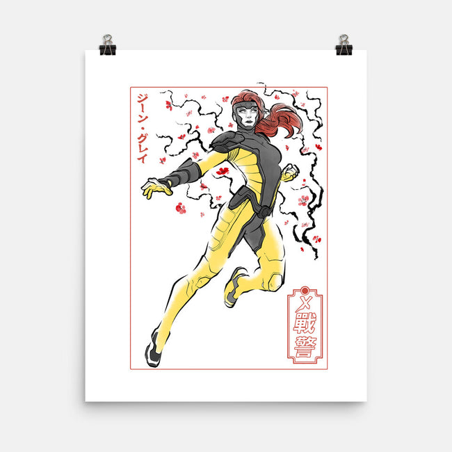 Dark Knight Sumi-E-None-Matte-Poster-Astrobot Invention