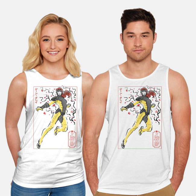 Dark Knight Sumi-E-Unisex-Basic-Tank-Astrobot Invention