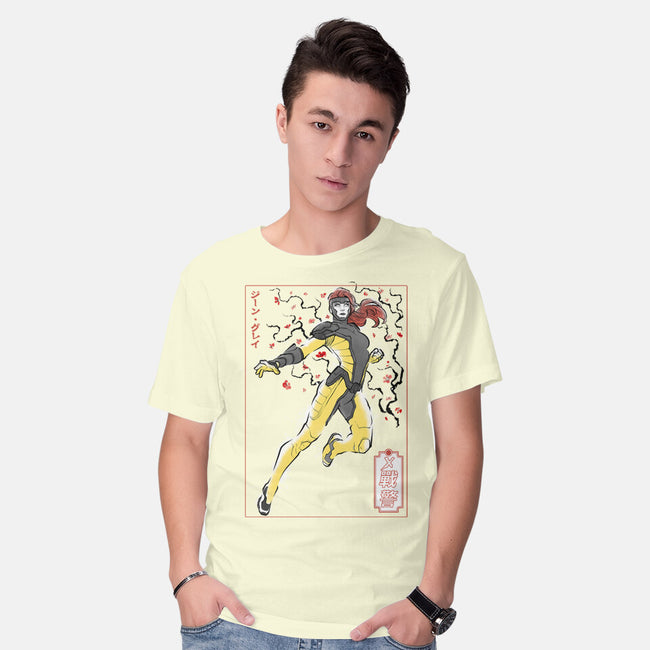 Dark Knight Sumi-E-Mens-Basic-Tee-Astrobot Invention