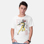 Dark Knight Sumi-E-Mens-Basic-Tee-Astrobot Invention