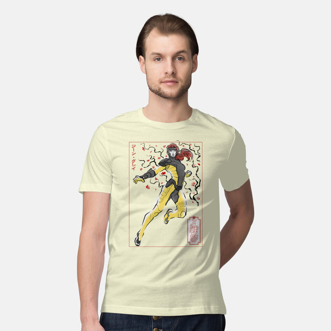 Dark Knight Sumi-E-Mens-Premium-Tee-Astrobot Invention