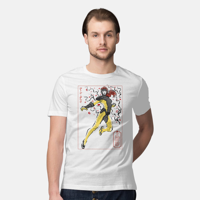 Dark Knight Sumi-E-Mens-Premium-Tee-Astrobot Invention