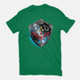 Wild Adventure-Womens-Basic-Tee-rocketman_art
