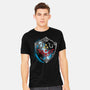 Wild Adventure-Mens-Heavyweight-Tee-rocketman_art