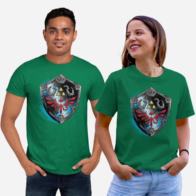 Wild Adventure-Unisex-Basic-Tee-rocketman_art