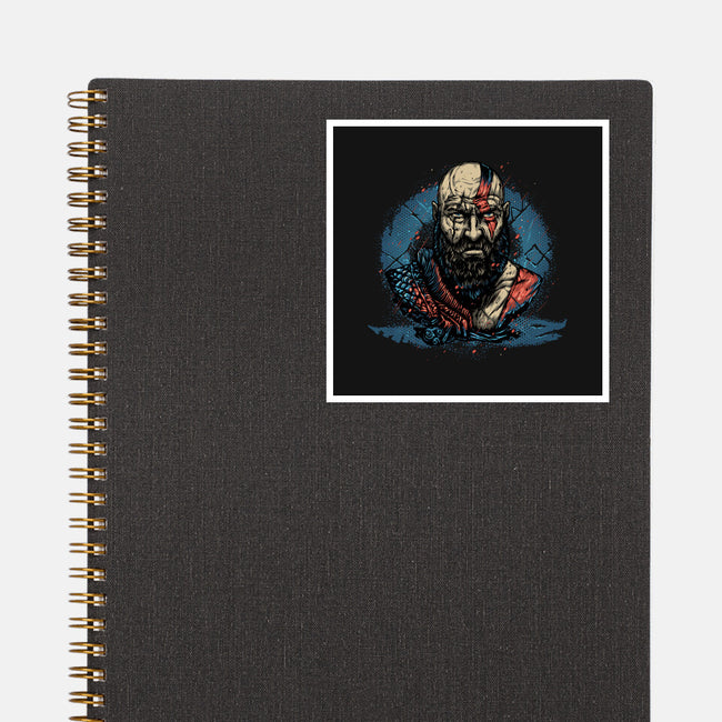 Forged In Battle-None-Glossy-Sticker-glitchygorilla