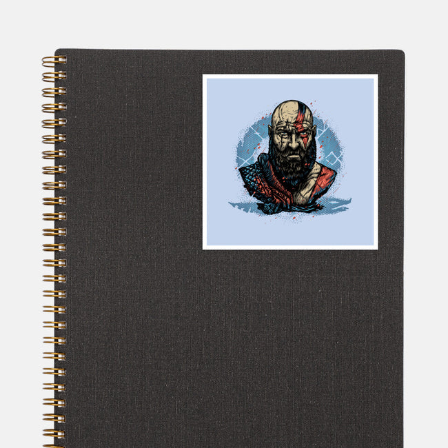 Forged In Battle-None-Glossy-Sticker-glitchygorilla
