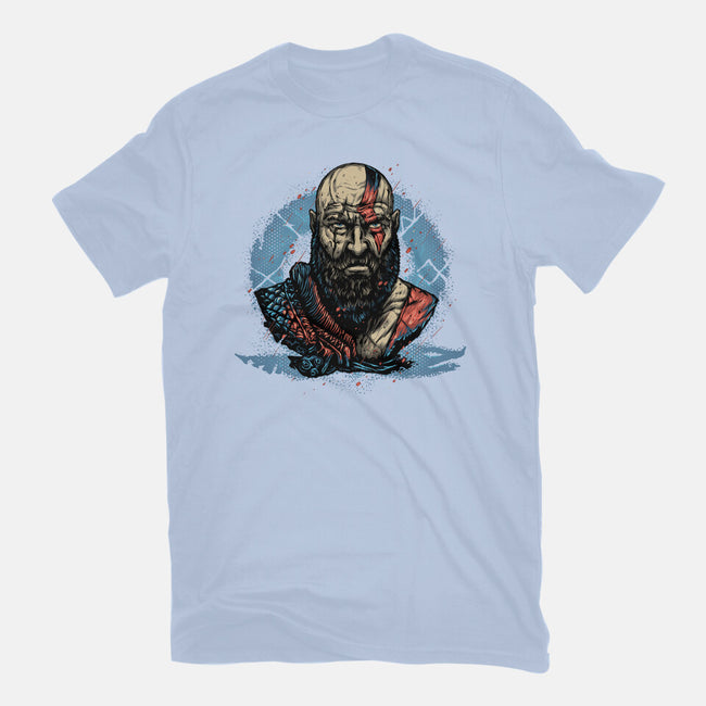 Forged In Battle-Mens-Heavyweight-Tee-glitchygorilla