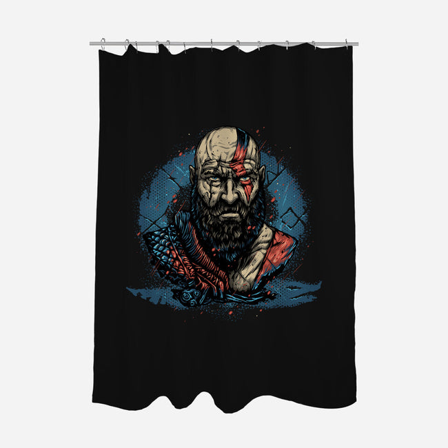 Forged In Battle-None-Polyester-Shower Curtain-glitchygorilla