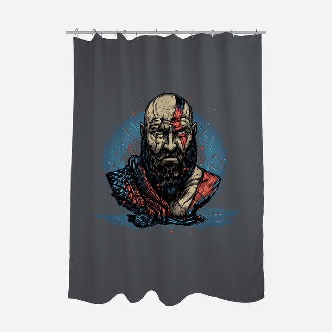 Forged In Battle-None-Polyester-Shower Curtain-glitchygorilla