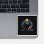 Forged In Battle-None-Glossy-Sticker-glitchygorilla