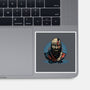 Forged In Battle-None-Glossy-Sticker-glitchygorilla