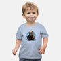 Forged In Battle-Baby-Basic-Tee-glitchygorilla