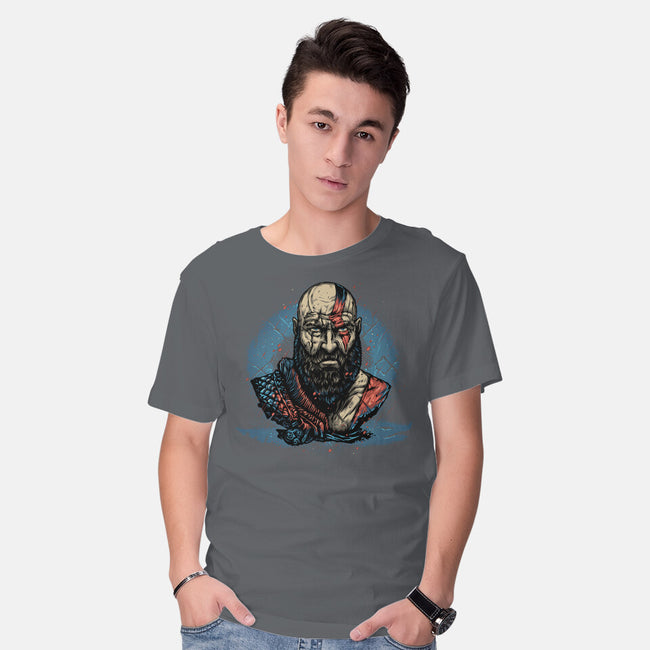 Forged In Battle-Mens-Basic-Tee-glitchygorilla
