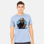 Forged In Battle-Mens-Heavyweight-Tee-glitchygorilla