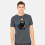 Forged In Battle-Mens-Heavyweight-Tee-glitchygorilla