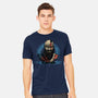 Forged In Battle-Mens-Heavyweight-Tee-glitchygorilla