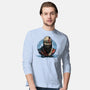 Forged In Battle-Mens-Long Sleeved-Tee-glitchygorilla