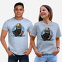 Forged In Battle-Unisex-Basic-Tee-glitchygorilla