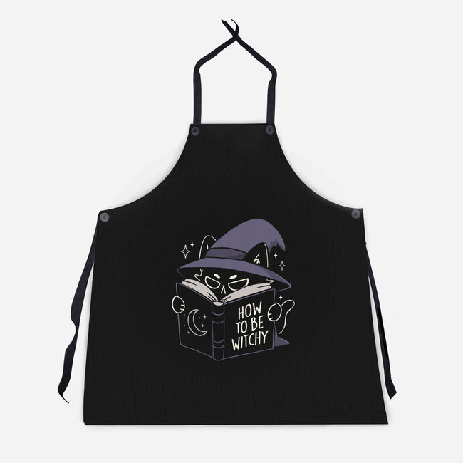 How To Be Witchy-Unisex-Kitchen-Apron-koalastudio