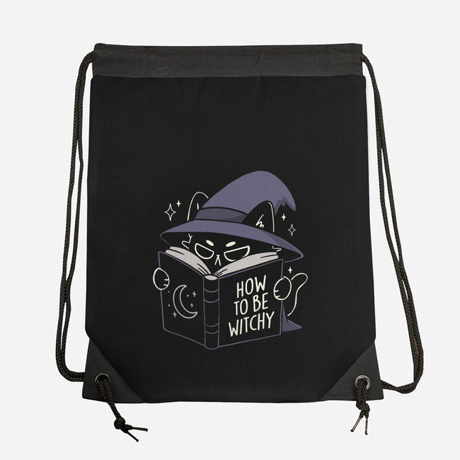How To Be Witchy-None-Drawstring-Bag-koalastudio