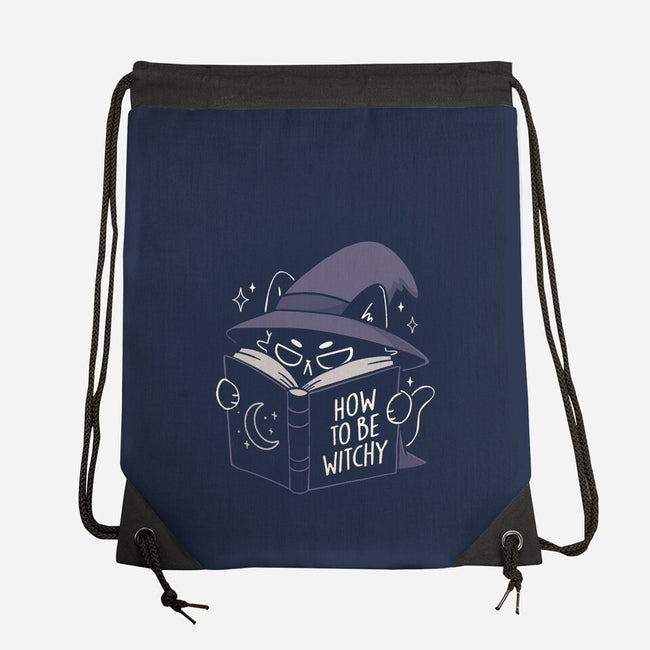 How To Be Witchy-None-Drawstring-Bag-koalastudio