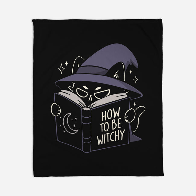 How To Be Witchy-None-Fleece-Blanket-koalastudio