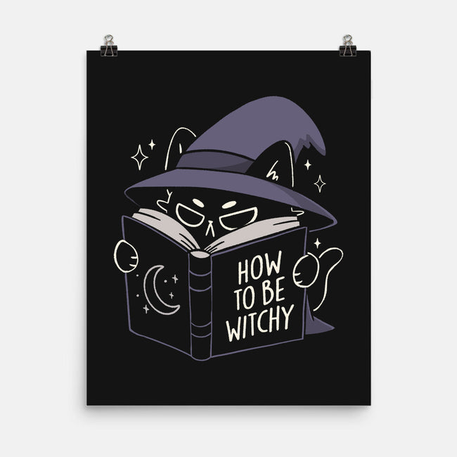 How To Be Witchy-None-Matte-Poster-koalastudio
