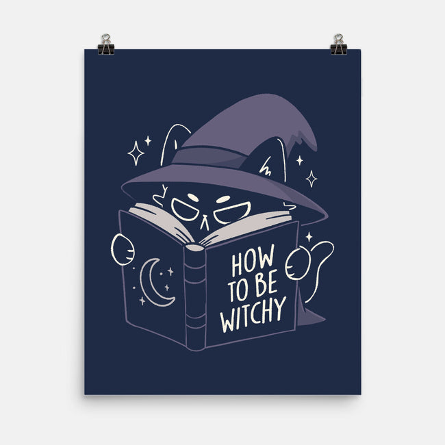 How To Be Witchy-None-Matte-Poster-koalastudio