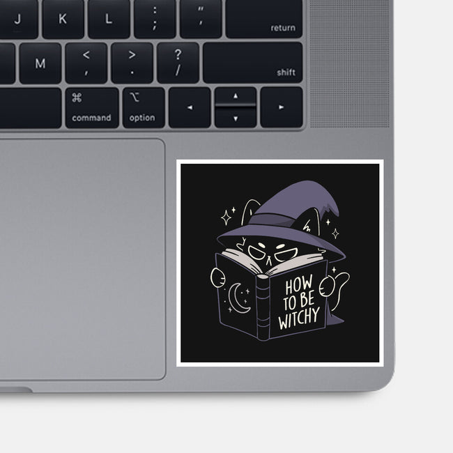 How To Be Witchy-None-Glossy-Sticker-koalastudio