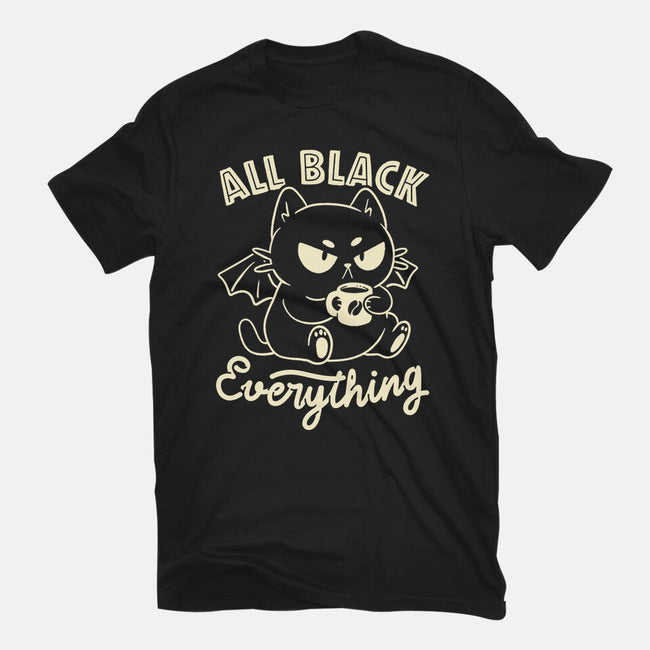 All Black Everything-Unisex-Basic-Tee-koalastudio