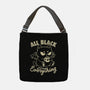 All Black Everything-None-Adjustable Tote-Bag-koalastudio