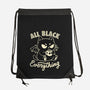 All Black Everything-None-Drawstring-Bag-koalastudio
