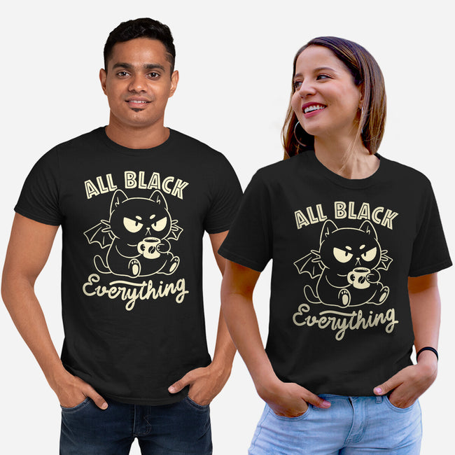 All Black Everything-Unisex-Basic-Tee-koalastudio